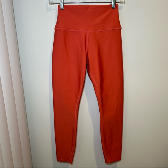 Alo Yoga High-Waist Airlift Legging 7/8 Length Coral Size Small - Picture 1 of 9